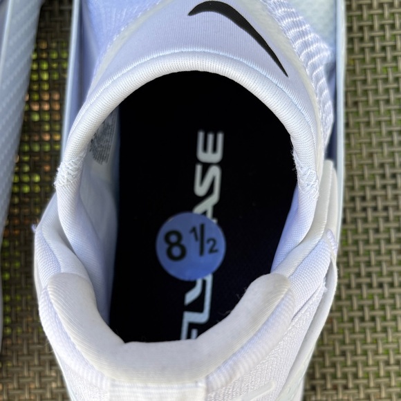 Nike go Flyease White and Black Slip-On Athletic Shoes - Picture 14 of 16